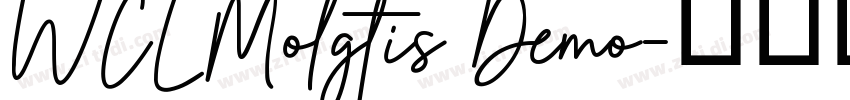 WCLMolgtis Demo字体转换